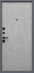 Дверь Дуэт Б бетон светлый DIS002727 фото